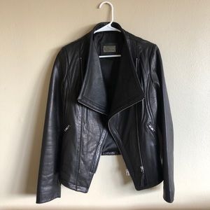 Mackage Leather Moto Jacket